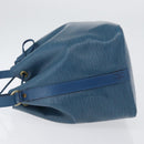 LOUIS VUITTON Epi Petit Noe Shoulder Bag Blue M44105 LV Auth ep13458-4