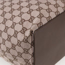 GUCCI GG Canvas Tote Bag Pink Gold 002 1097 Auth ep13463-13