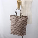 GUCCI GG Canvas Tote Bag Pink Gold 002 1097 Auth ep13463-23