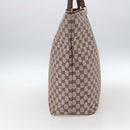 GUCCI GG Canvas Tote Bag Pink Gold 002 1097 Auth ep13463-4
