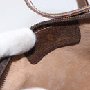 GUCCI GG Supreme Web Sherry Line Bag PVC Beige Gold 89 02 018 Auth ep13467-19