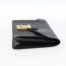 LOUIS VUITTON Epi Serie Dragonne Clutch Bag Black Noir M52612 LV Auth ep13469-4