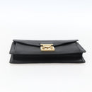 LOUIS VUITTON Epi Serie Dragonne Clutch Bag Black Noir M52612 LV Auth ep13469-6