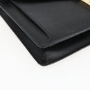 LOUIS VUITTON Epi Serie Dragonne Clutch Bag Black Noir M52612 LV Auth ep13469-14