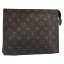 LOUIS VUITTON Monogram Poche Toilette 26 Pouch M47542 LV Auth ep13470-1
