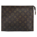 LOUIS VUITTON Monogram Poche Toilette 26 Pouch M47542 LV Auth ep13470-13