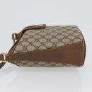 GUCCI GG Supreme Web Sherry Line Bag PVC Beige Gold 904 02 081 Auth ep13481-4