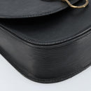 LOUIS VUITTON Epi Saint Cloud GM Shoulder Bag Black Noir M52192 LV Auth ep13485-15