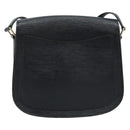 LOUIS VUITTON Epi Saint Cloud GM Shoulder Bag Black Noir M52192 LV Auth ep13485-2