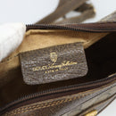 GUCCI GG Supreme Web Sherry Line Bag PVC Beige Gold 010 378 Auth ep13488-21