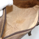 GUCCI GG Supreme Web Sherry Line Bag PVC Beige Gold 010 378 Auth ep13488-11