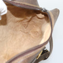GUCCI GG Supreme Web Sherry Line Bag PVC Beige Gold 010 378 Auth ep13488-12