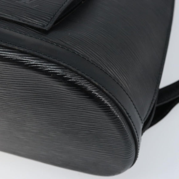 LOUIS VUITTON Epi Gobelins Backpack Black M52292 LV Auth ep13491