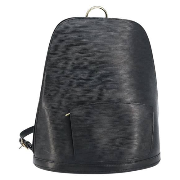 LOUIS VUITTON Epi Gobelins Backpack Black M52292 LV Auth ep13491