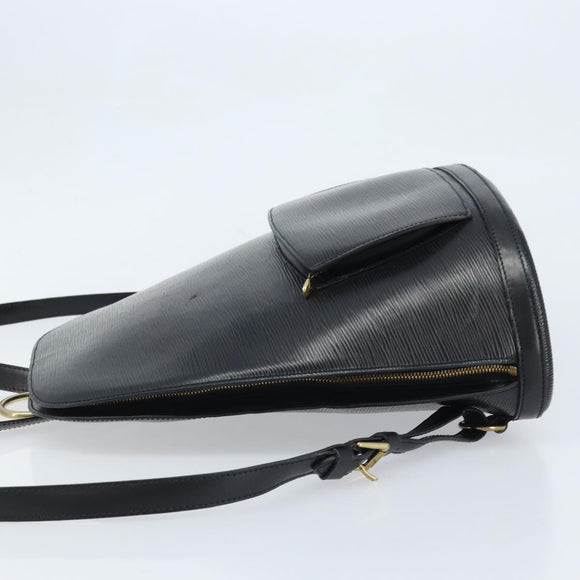 LOUIS VUITTON Epi Gobelins Backpack Black M52292 LV Auth ep13491