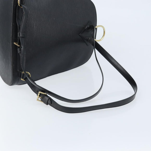LOUIS VUITTON Epi Gobelins Backpack Black M52292 LV Auth ep13491