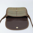 Burberrys Nova Check Shoulder Bag Canvas Beige Gold Auth ep13493-15