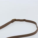 Burberrys Nova Check Shoulder Bag Canvas Beige Gold Auth ep13493-8