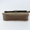 Burberrys Nova Check Shoulder Bag Canvas Beige Gold Auth ep13493-9
