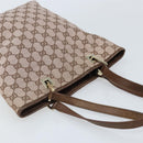 GUCCI GG Canvas Tote Bag Pink Gold 002 1099 Auth ep13494-6