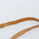 Christian Dior Trotter Canvas Shoulder Bag Gray Gold Auth ep13499-8
