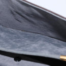 CELINE C Sulky Shoulder Bag Canvas Brown Gold Auth ep13505-22