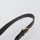 CELINE C Sulky Shoulder Bag Canvas Brown Gold Auth ep13505-14
