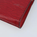 LOUIS VUITTON Epi Art Deco Clutch Bag Red M52637 LV Auth ep13508-15