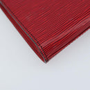 LOUIS VUITTON Epi Art Deco Clutch Bag Red M52637 LV Auth ep13508-16