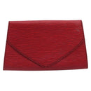 LOUIS VUITTON Epi Art Deco Clutch Bag Red M52637 LV Auth ep13508-13