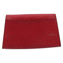 LOUIS VUITTON Epi Art Deco Clutch Bag Red M52637 LV Auth ep13508-2