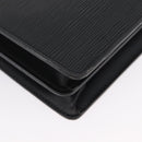 LOUIS VUITTON Epi Serviette Conseiller Aktenkoffer Schwarz M54422 LV Auth ep13510-9