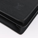 LOUIS VUITTON Epi Serviette Conseiller Aktenkoffer Schwarz M54422 LV Auth ep13510-14