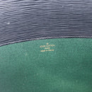 LOUIS VUITTON Epi Porte Documents・Senatur Briefcase Black M54452 Auth ep13511-15