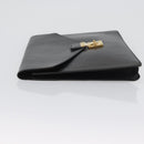 LOUIS VUITTON Epi Porte Documents・Senatur Briefcase Black M54452 Auth ep13511-4