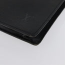 LOUIS VUITTON Epi Porte Documents・Senatur Briefcase Black M54452 Auth ep13511-14