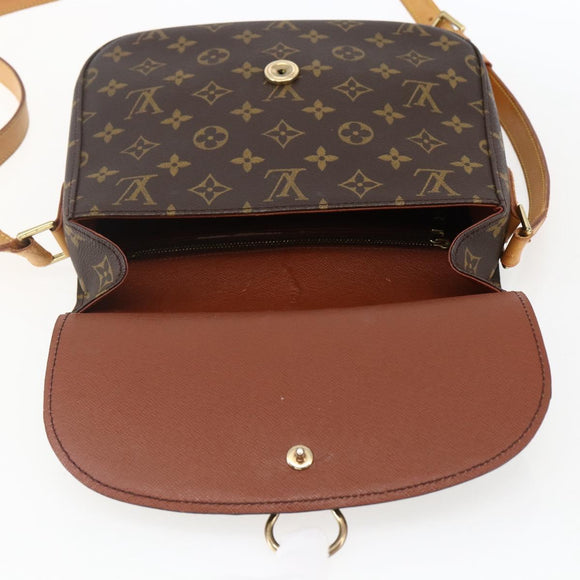 LOUIS VUITTON Monogram Saint Cloud GM Shoulder Bag M51242 LV Auth ep13513