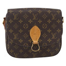 LOUIS VUITTON Monogram Saint Cloud GM Shoulder Bag M51242 LV Auth ep13513-13