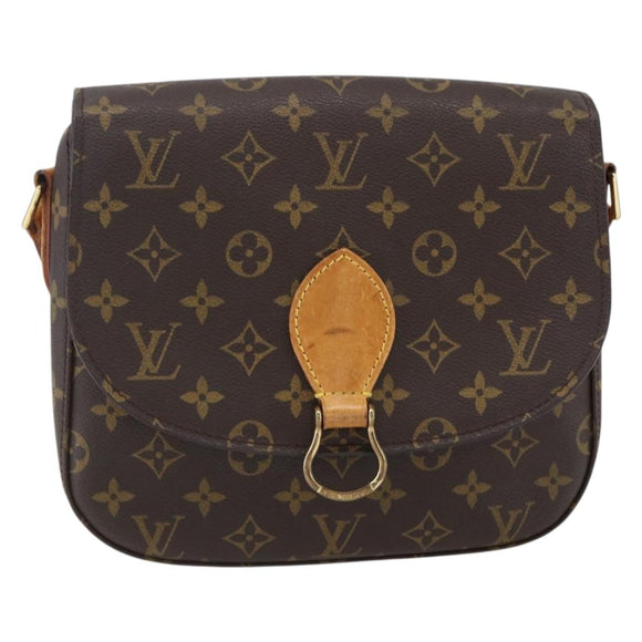 LOUIS VUITTON Monogram Saint Cloud GM Shoulder Bag M51242 LV Auth ep13513