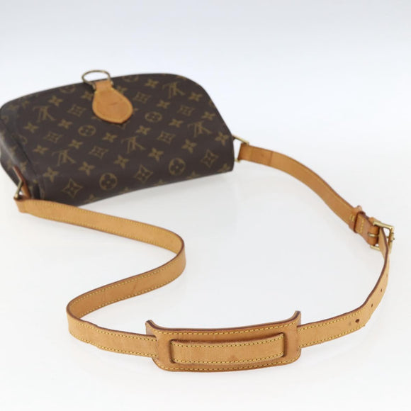 LOUIS VUITTON Monogram Saint Cloud GM Shoulder Bag M51242 LV Auth ep13513
