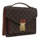 LOUIS VUITTON Monogram Monceau 28 Hand Bag M51185 LV Auth ep13515-1