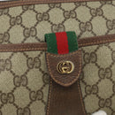 GUCCI GG Supreme Web Sherry Line Bag PVC Beige 001 123 6177 002 Auth ep13516-17