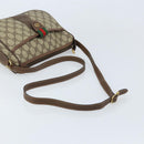 GUCCI GG Supreme Web Sherry Line Bag PVC Beige 001 123 6177 002 Auth ep13516-7
