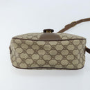 GUCCI GG Supreme Web Sherry Line Bag PVC Beige 001 123 6177 002 Auth ep13516-5