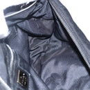 FENDI Mamma Baguette Shoulder Bag Nylon Black Silver Auth ep13517-20