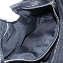 FENDI Mamma Baguette Shoulder Bag Nylon Black Silver Auth ep13517-23