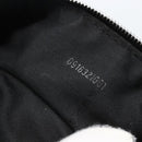 FENDI Mamma Baguette Shoulder Bag Nylon Black Silver Auth ep13517-12