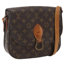 LOUIS VUITTON Monogram Saint Cloud GM Shoulder Bag M51242 LV Auth ep13519-1