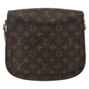 LOUIS VUITTON Monogram Saint Cloud GM Shoulder Bag M51242 LV Auth ep13519-2