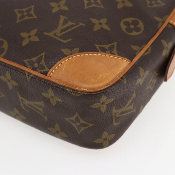 LOUIS VUITTON Monogram Compiegne 28 Clutch Bag M51845 LV Auth ep13521